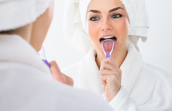 Use A Tongue Scraper