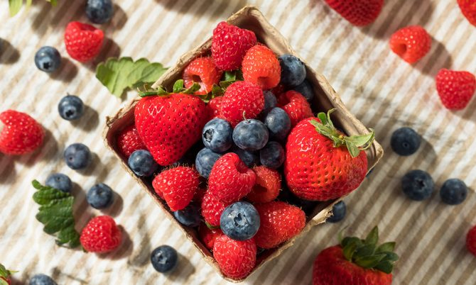 how to store summer berries