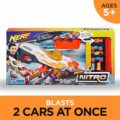 Amazon: NERF Doubleclutch Inferno Nitro Car Blaster for $11.97