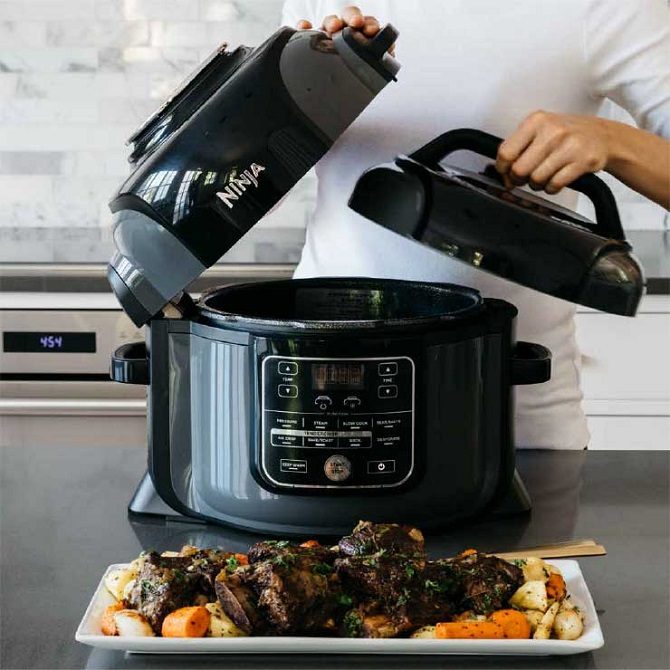This Genius Pressure Cooker & Air Fryer Hybrid Is Down $100 for Prime Day
