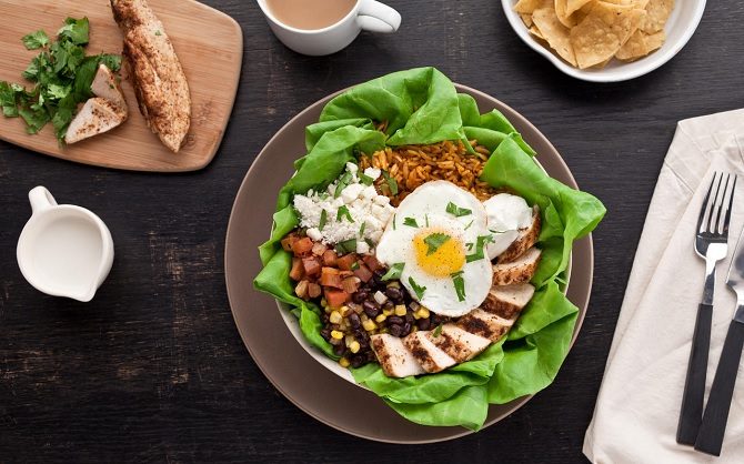 Homemade Healthy Burrito Bowl recipe