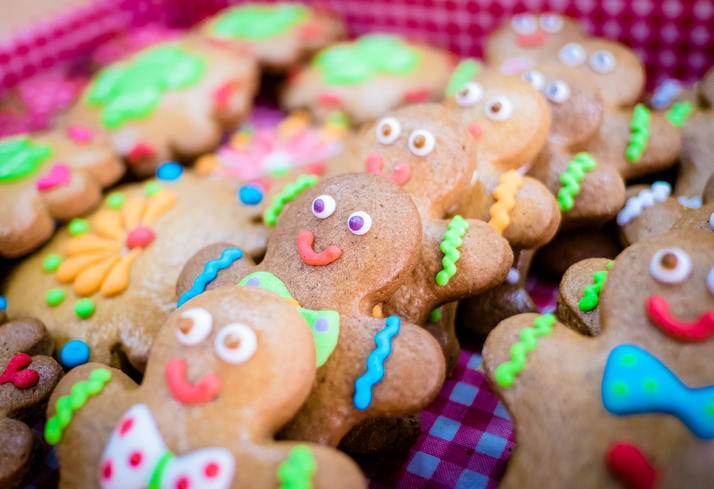 gingerbread men (best food souvenirs from Prague)