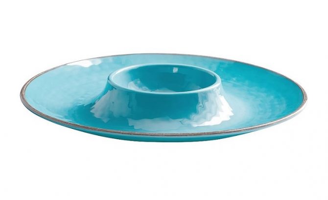 melamine chip and dip set