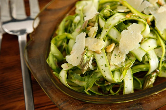 Shaved Asparagus Salad recipe