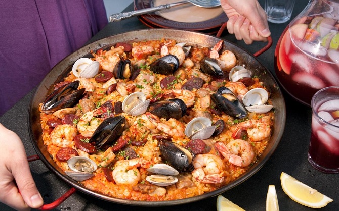 paella mixta recipe
