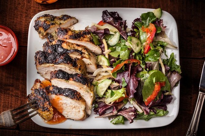 easy Thai grilled chicken breast recipe