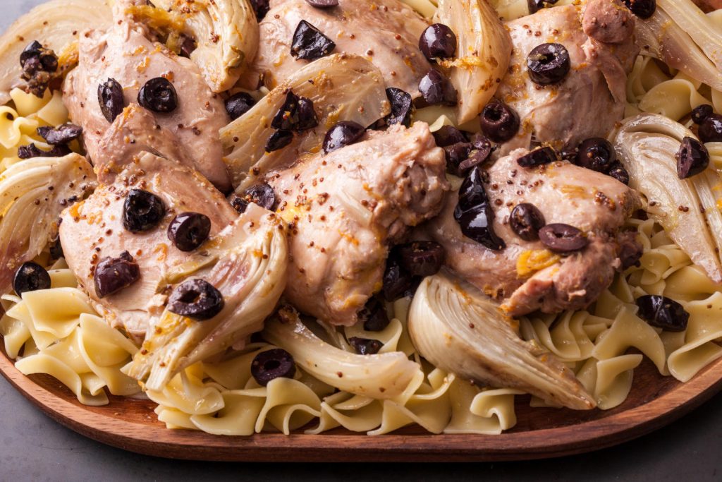 Slow Cooker Chicken Thighs with Fennel recipe