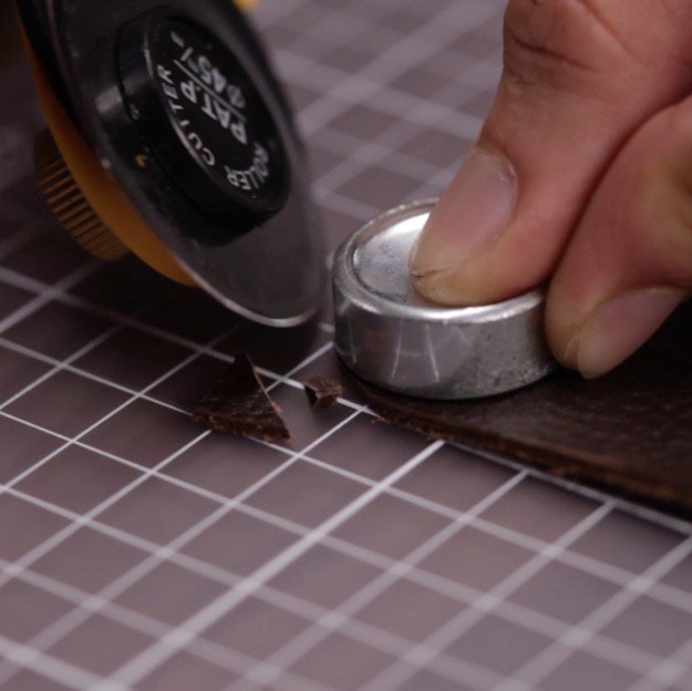 Awesome Leather Craft Make Your Own Cable Organizer Step Two