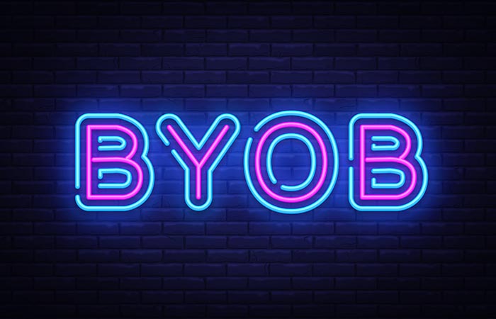 BYOB Message Goes To All The Invitees