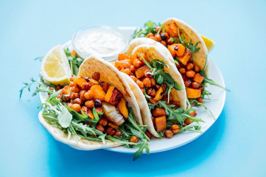 butternut squash wraps