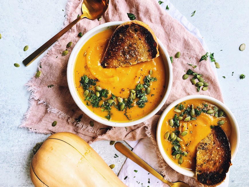 butternut squash soup recipe