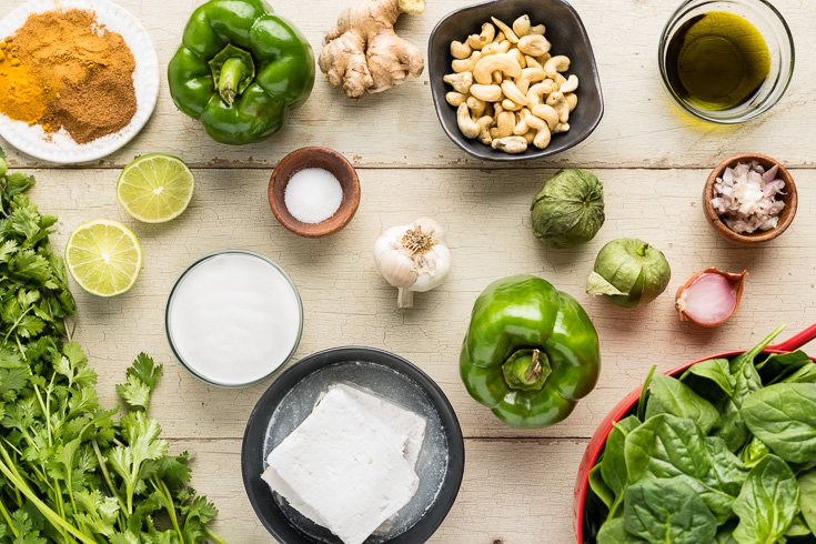 Palak paneer ingredients - Dr. Axe
