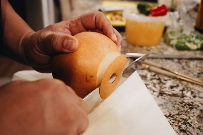 Korean bae Asian pear