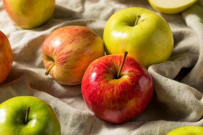 How did apples get their names?