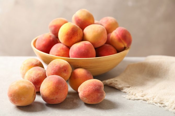 What to do with ripe summer peaches.