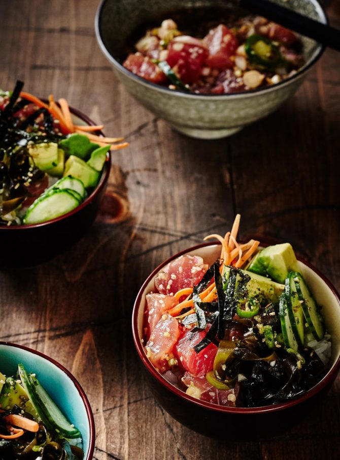 tuna poke bowl recipe
