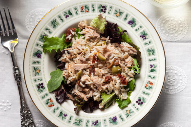Italain tuna and rice salad