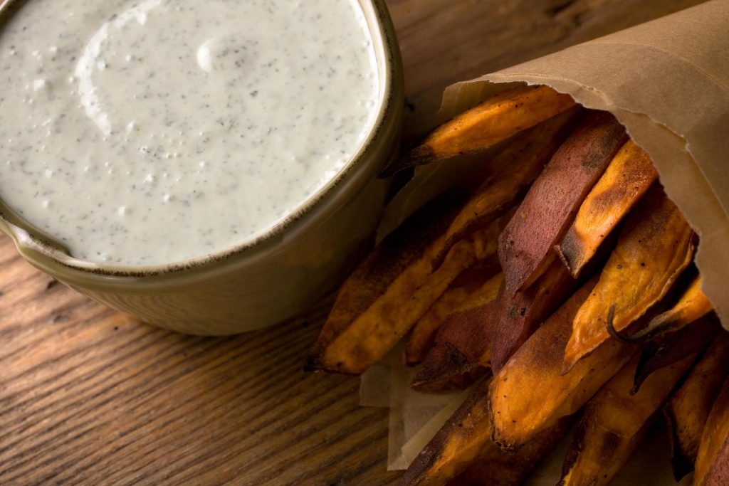 garlic mint yogurt dip recipe