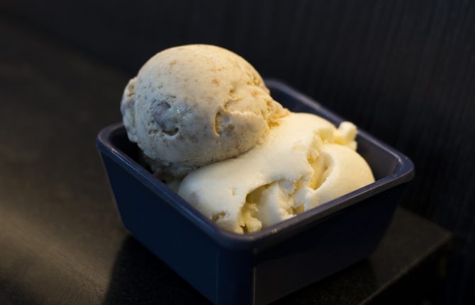 toasted pecan gelato