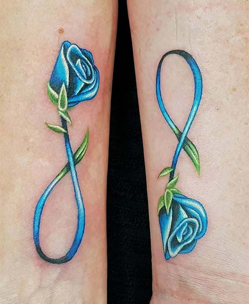 Matching Infinity Tattoos
