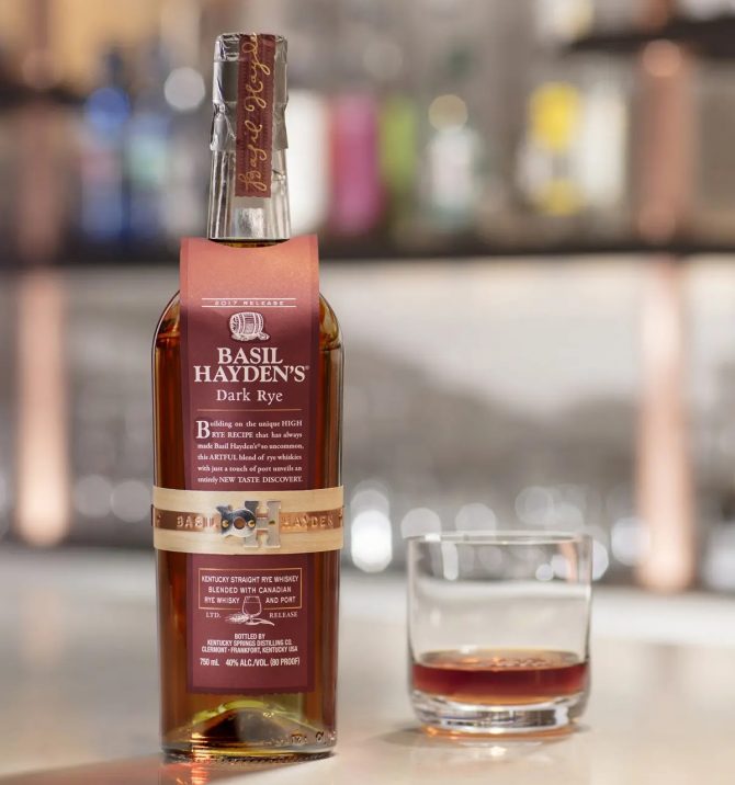 Basil Hayden Dark Rye Whiskey