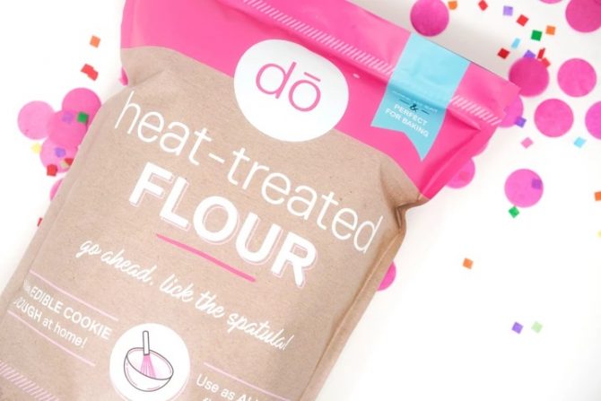 DŌ heat treated flour for raw cookie dough
