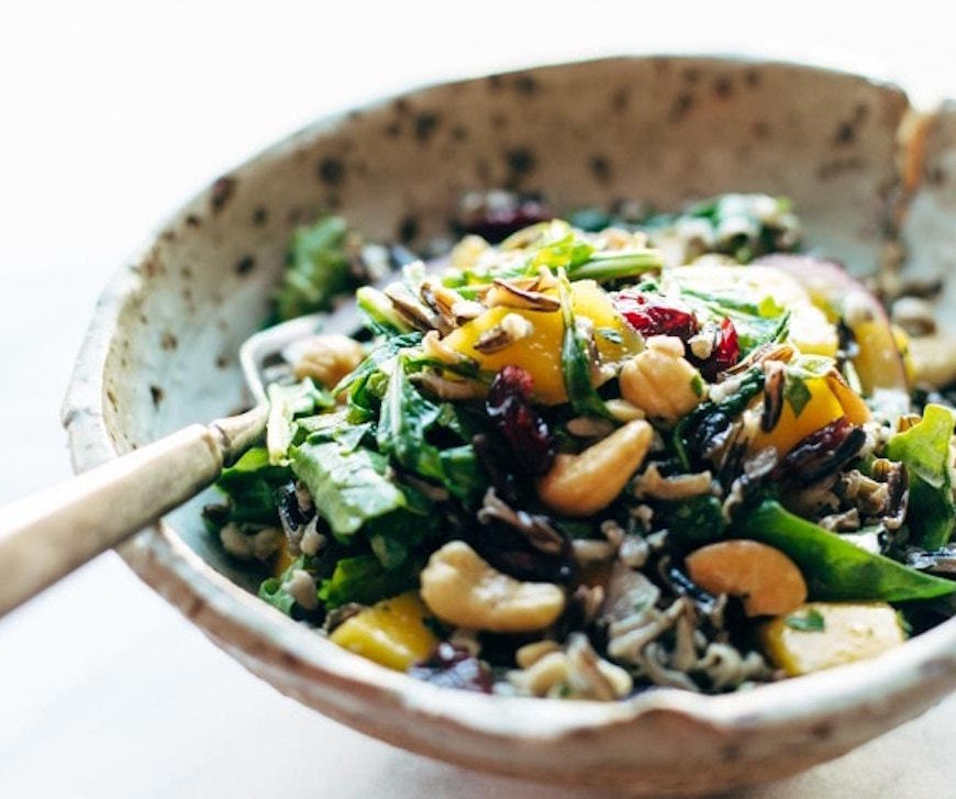 wild rice thanksgiving salad