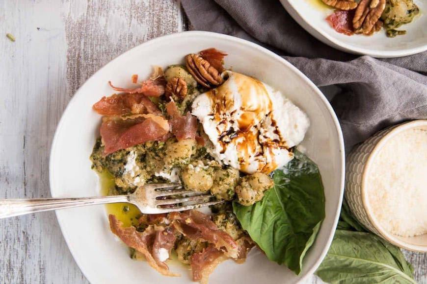 cauliflower gnocchi pesto recipe