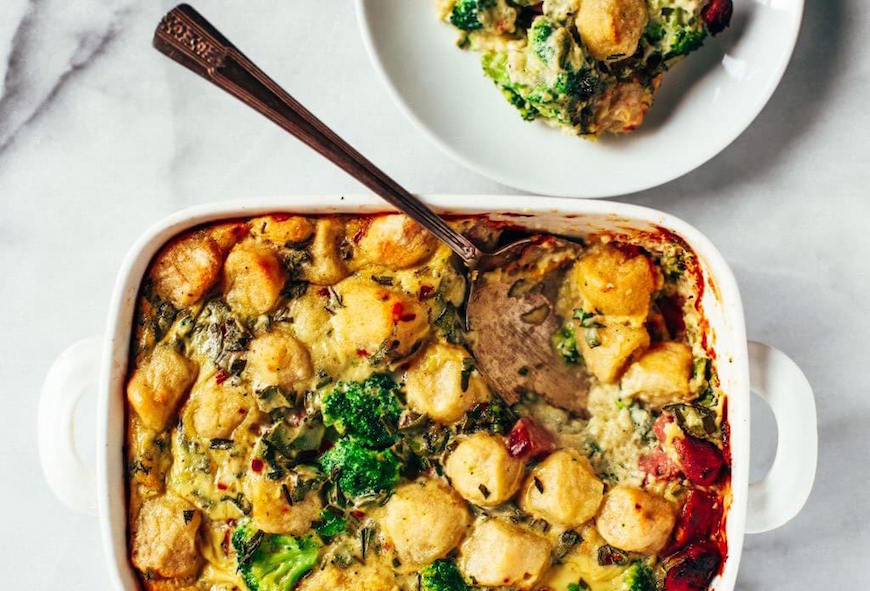 cauliflower gnocchi breakfast recipe
