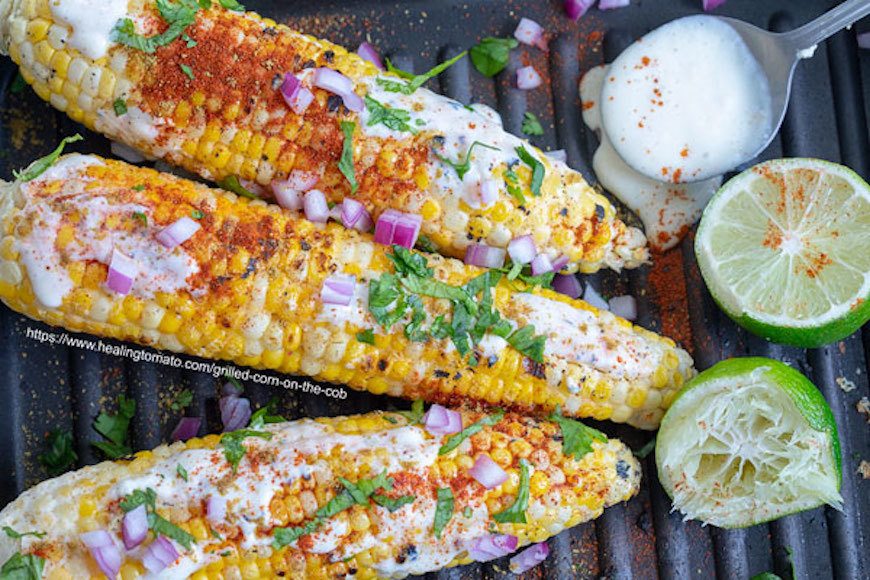 vegan grilled corn