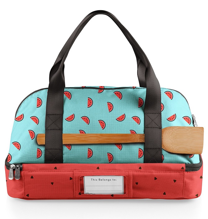 potluck casserole cooler tote bag