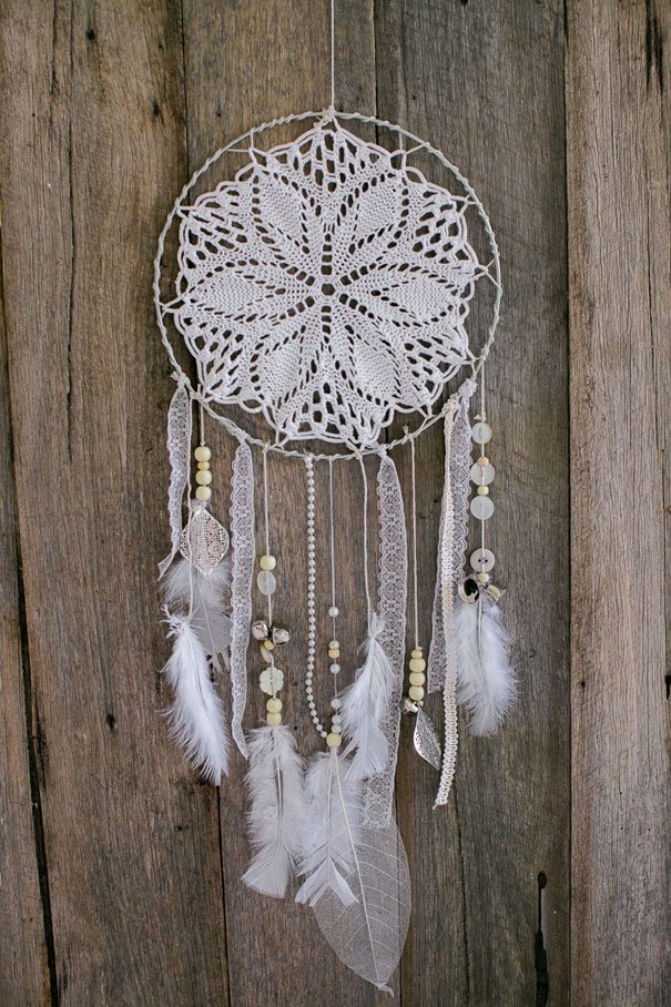 Bridal Dreamcatcher | Unique Bohemian Gypsy Dreamcatchers Ideas Perfect For Homemade Gifts