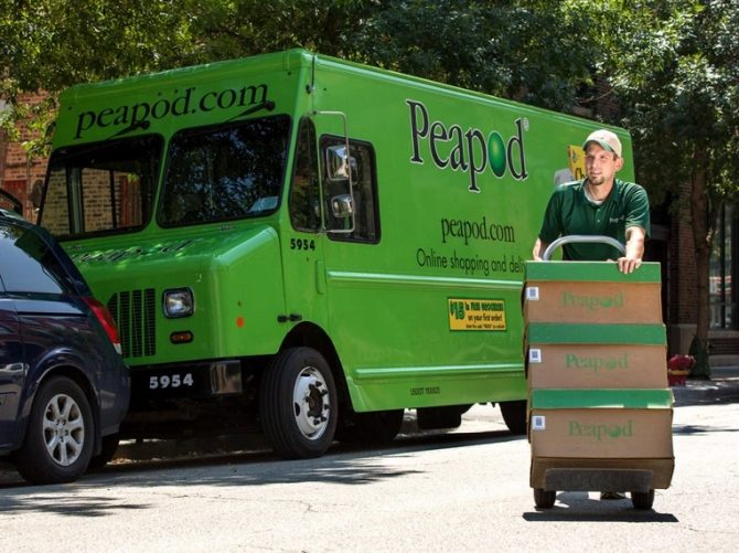 Peapod grocery delivery