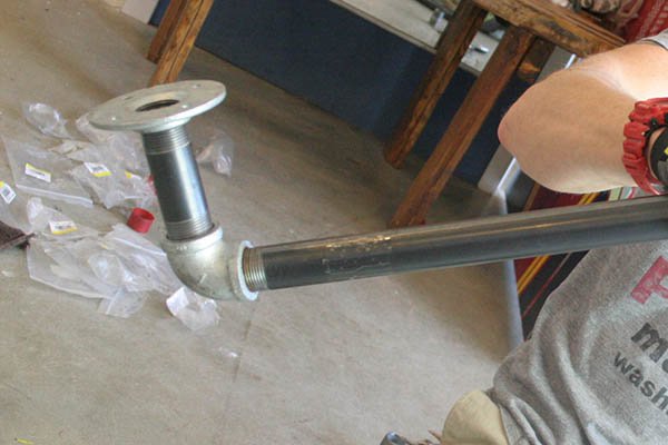 Repeating Steps 1-3 with Second 24-Inch Pipe | How To Make A Bombproof Pullup Bar | DIY Fitness