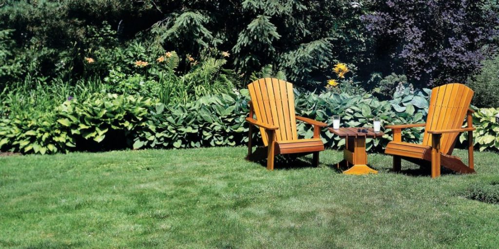 how to make Adirondack chairs and tables