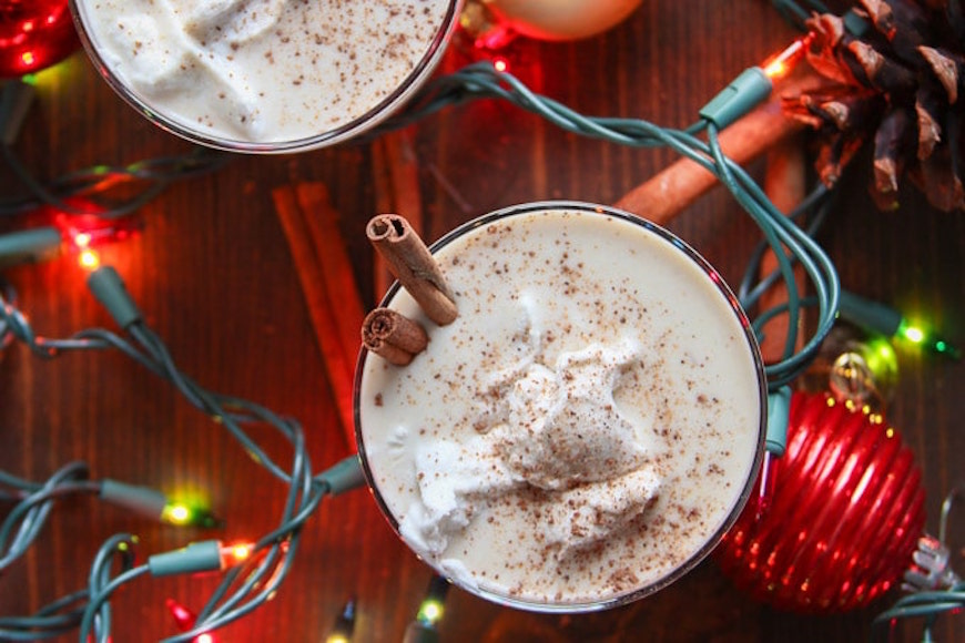 banana vegan eggnog