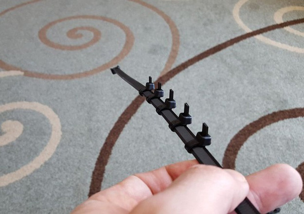 Trim the Zip Ties | Snow Chains Made From Zip Ties | driving with snow chains