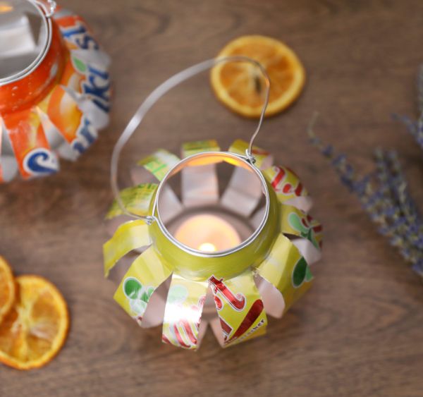 Soda Can Lantern | Cute Recycle Soda Cans To DIY And Sell | DIY Projects