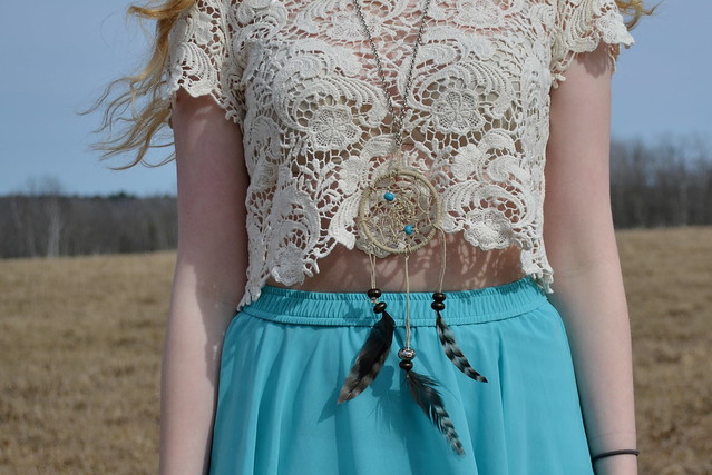 Dreamcatcher Necklace | Unique Bohemian Gypsy Dreamcatchers Ideas Perfect For Homemade Gifts