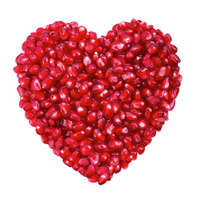 pomegranate heart