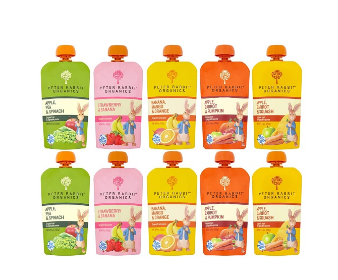 Peter Rabbit organic baby food