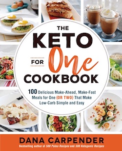 keto for one cookbook