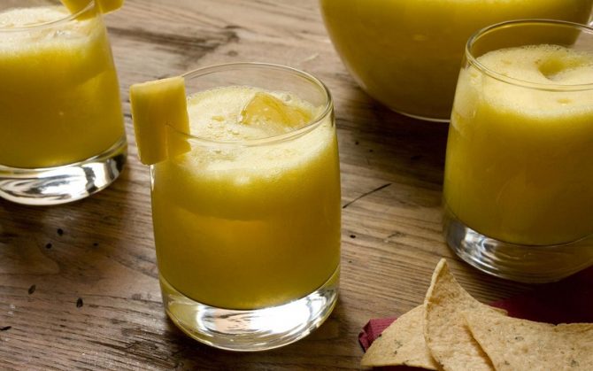 Spiked Pineapple Agua Fresca