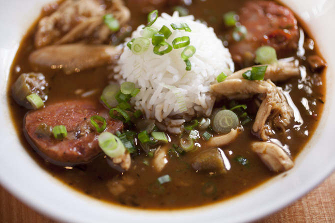 dark roux gumbo recipe with chicken and andouille sausage