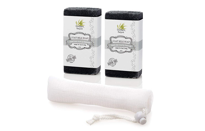 Southern Natural Goat Milk Soap &ndash; Dead Sea Mud & Charcoal