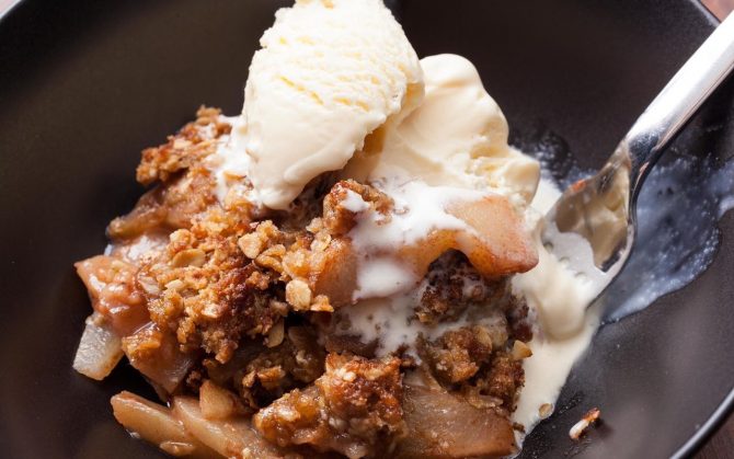 apple pear crisp