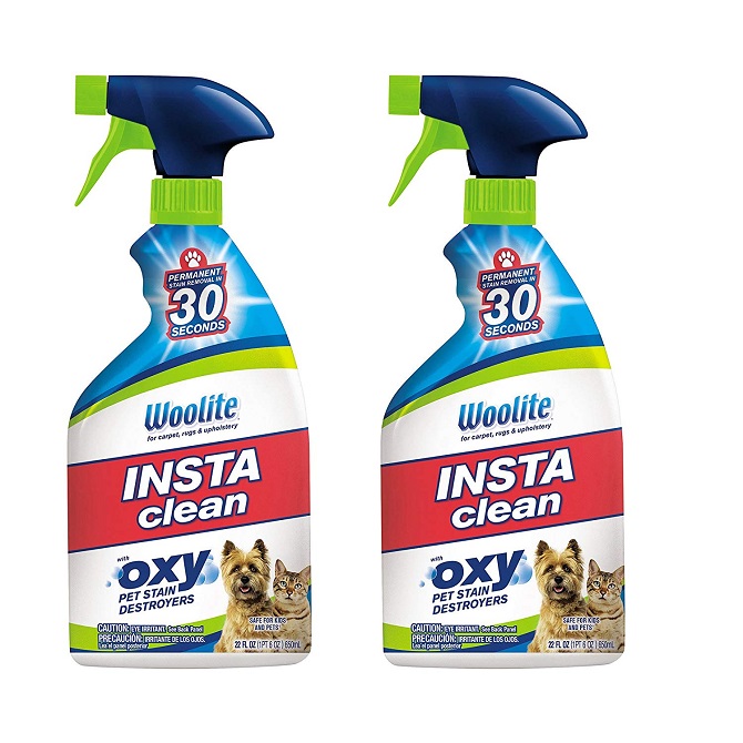 Woolite pet stain and food stain remover