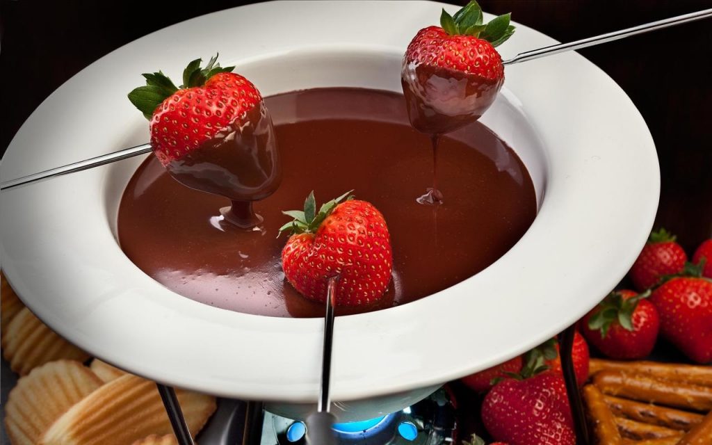 easy chocolate fondue recipe