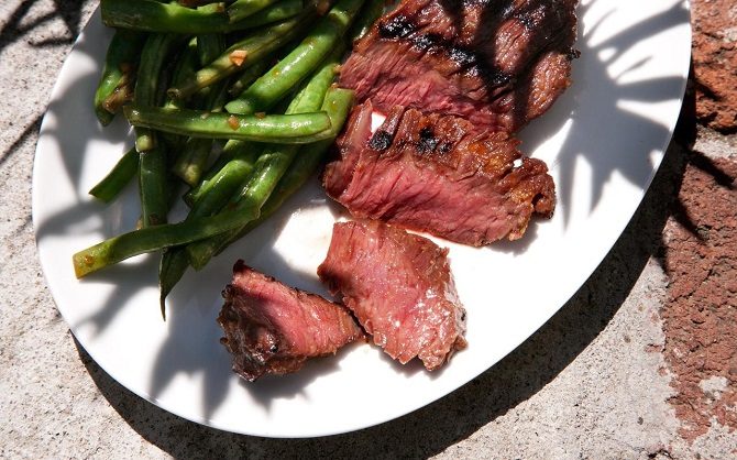 miso grilled skirt steak recipe