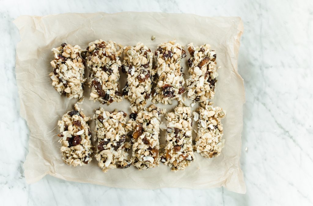 homemade granola bars